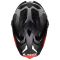 Мотошолом LS2 MX701 Explorer Hexa Black Red Grey