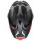 Мотошолом LS2 MX701 Explorer Hexa Black Red Grey