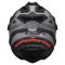 Мотошолом LS2 MX701 Explorer Hexa Black Red Grey