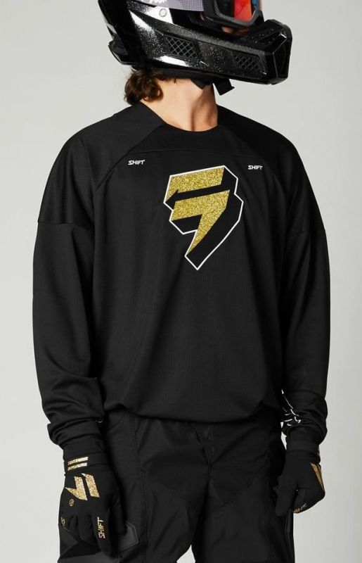 Джерсі Shift White Label Flak Jersey Black