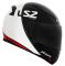Мотошолом LS2 FF353 Rapid Stark White Red Blue Gold