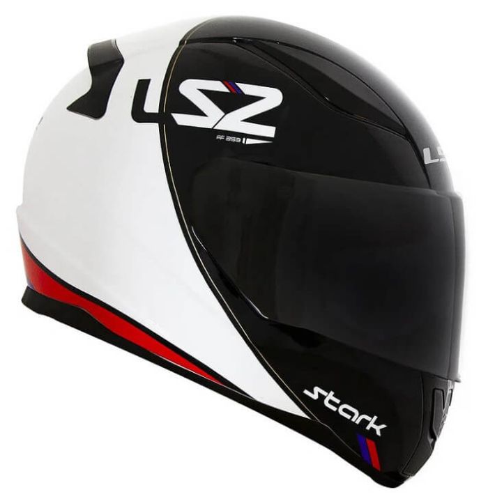 Мотошолом LS2 FF353 Rapid Stark White Red Blue Gold