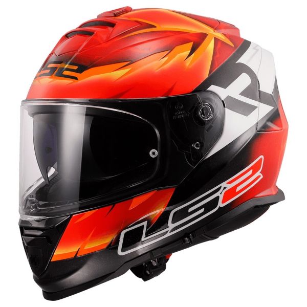 Мотошолом LS2 FF800 Storm 2 Rinaldi Gloss Orange