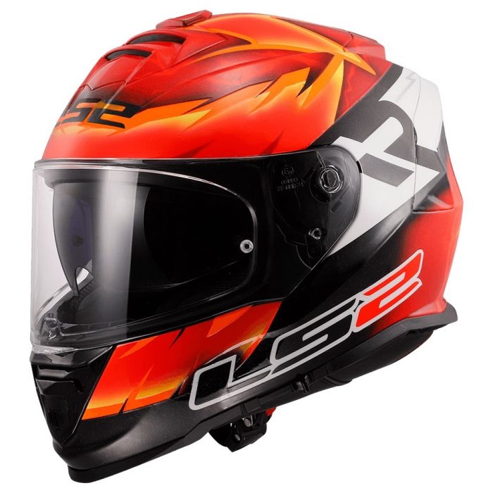 Мотошолом LS2 FF800 Storm 2 Rinaldi Gloss Orange