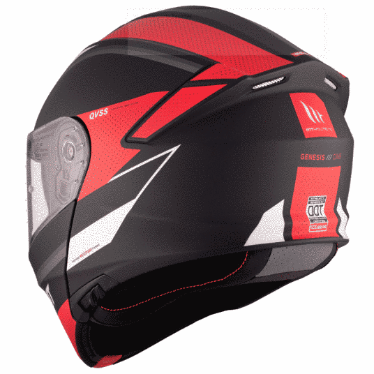 Мотошолом MT Genesis SV Cave A5 Matt Red