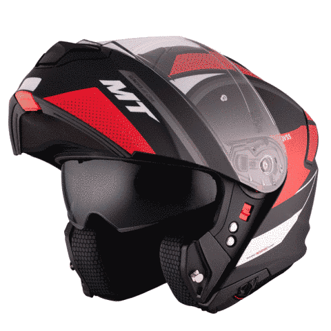 Мотошолом MT Genesis SV Cave A5 Matt Red