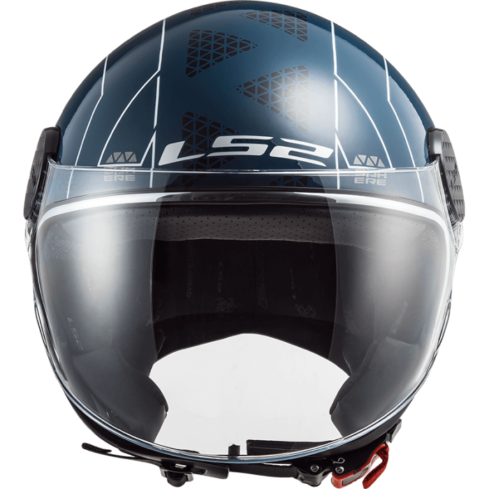 Мотошолом LS2 OF558 Sphere Lux Linus Gloss Cobalt