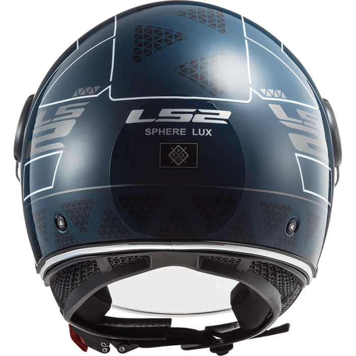 Мотошолом LS2 OF558 Sphere Lux Linus Gloss Cobalt