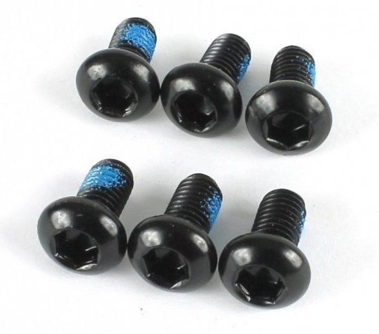 Болти гальмівного ротора Ashima M5x10 Т25 Steel Black