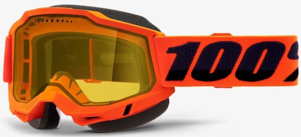 Окуляри 100% Accuri 2 Snowmobile Goggle Neon Orange