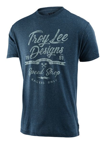Футболка TLD Widow Maker  Tee [Indigo/Black Heather]