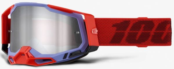Окуляри 100% Racecraft 2 Goggle Cleat - Mirror Silver Lens