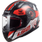 Мотошолом LS2 FF353 Rapid Stratus Gloss Black Red Silver