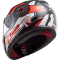 Мотошолом LS2 FF353 Rapid Stratus Gloss Black Red Silver