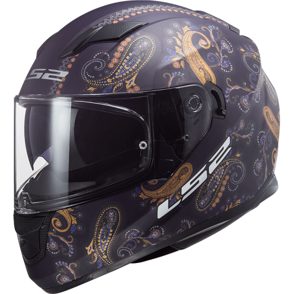 Мотошолом LS2 FF320 Stream Evo Pasly Matt Violet