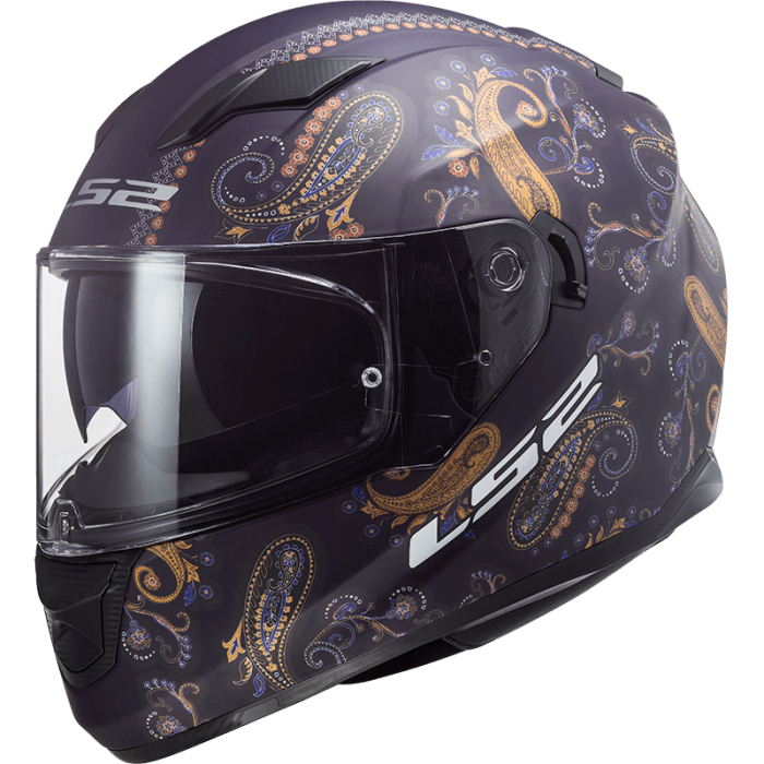 Мотошолом LS2 FF320 Stream Evo Pasly Matt Violet