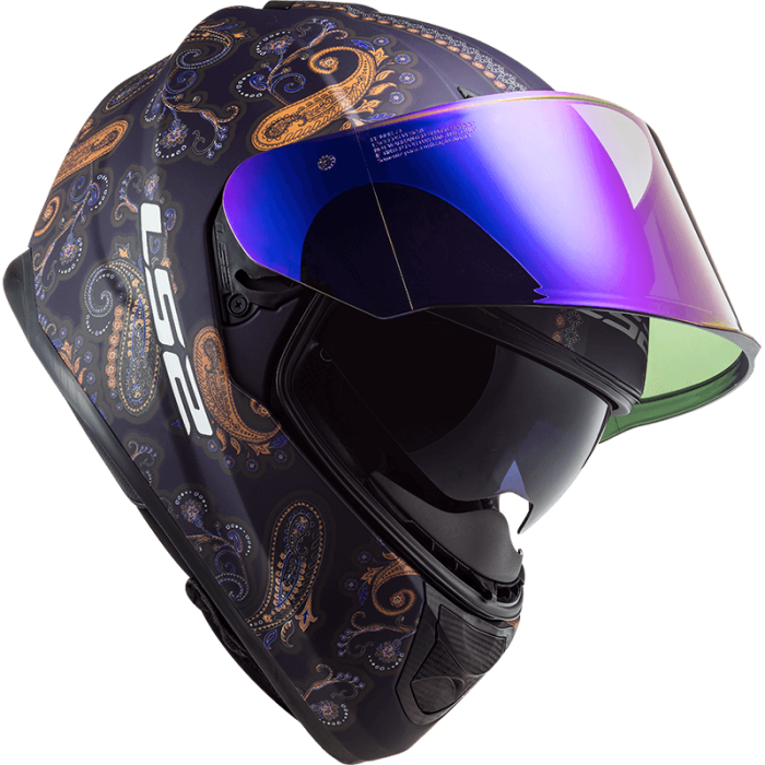 Мотошолом LS2 FF320 Stream Evo Pasly Matt Violet