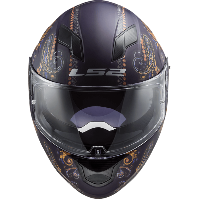 Мотошолом LS2 FF320 Stream Evo Pasly Matt Violet