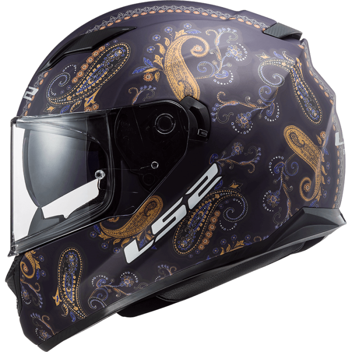 Мотошолом LS2 FF320 Stream Evo Pasly Matt Violet