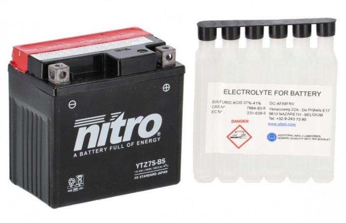 Акумулятор Nitro Agm Open Battery 6 Ah