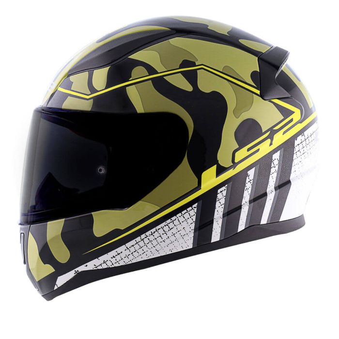 Мотошолом LS2 FF353 Rapid Bravado Yellow