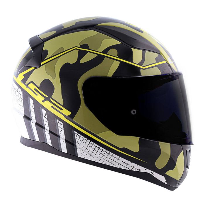 Мотошолом LS2 FF353 Rapid Bravado Yellow