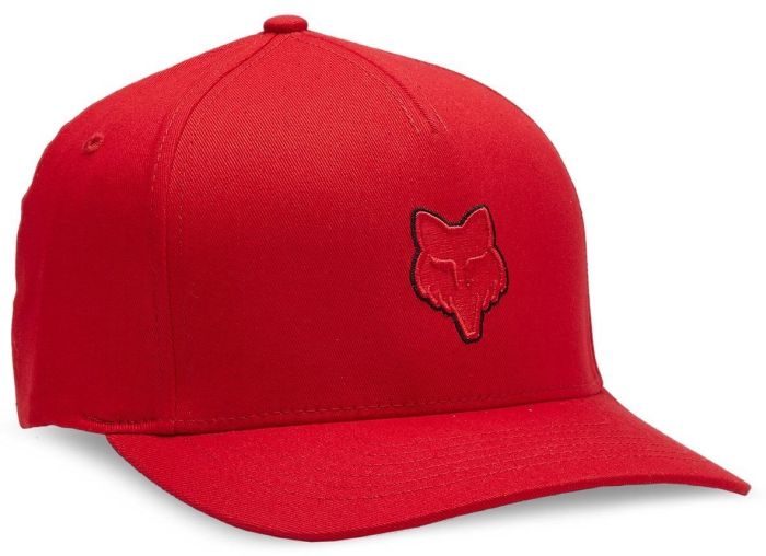 Кепка Fox Head Flexfit Hat Flame Red