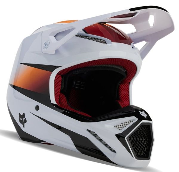 Шолом Fox V1 Flora Helmet White