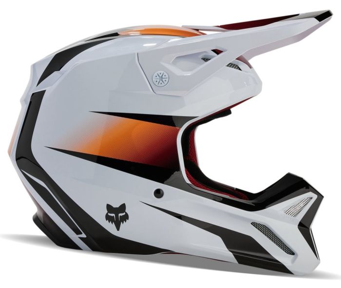 Шолом Fox V1 Flora Helmet White