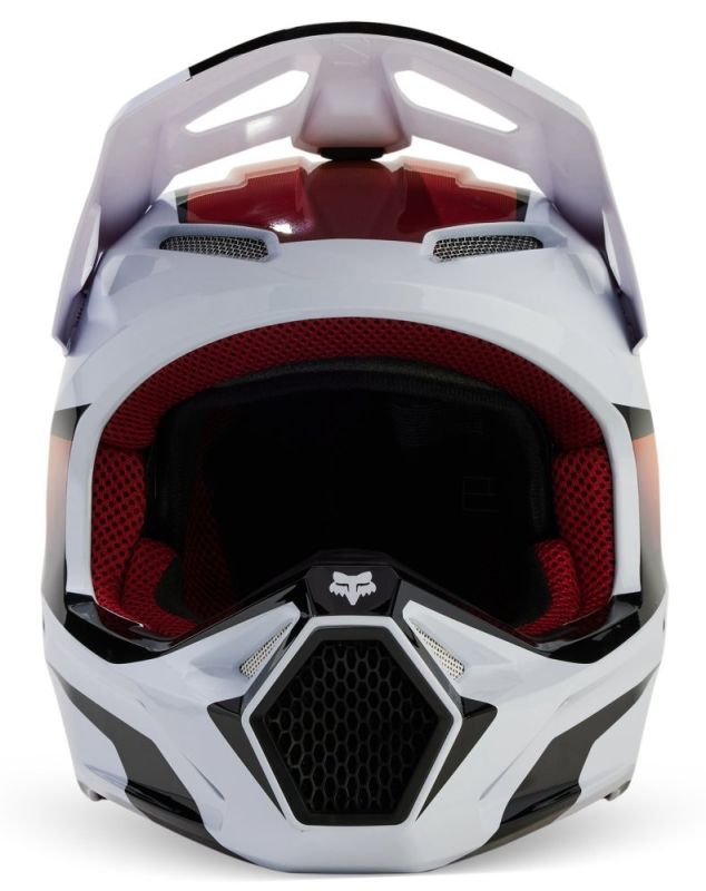 Шолом Fox V1 Flora Helmet White