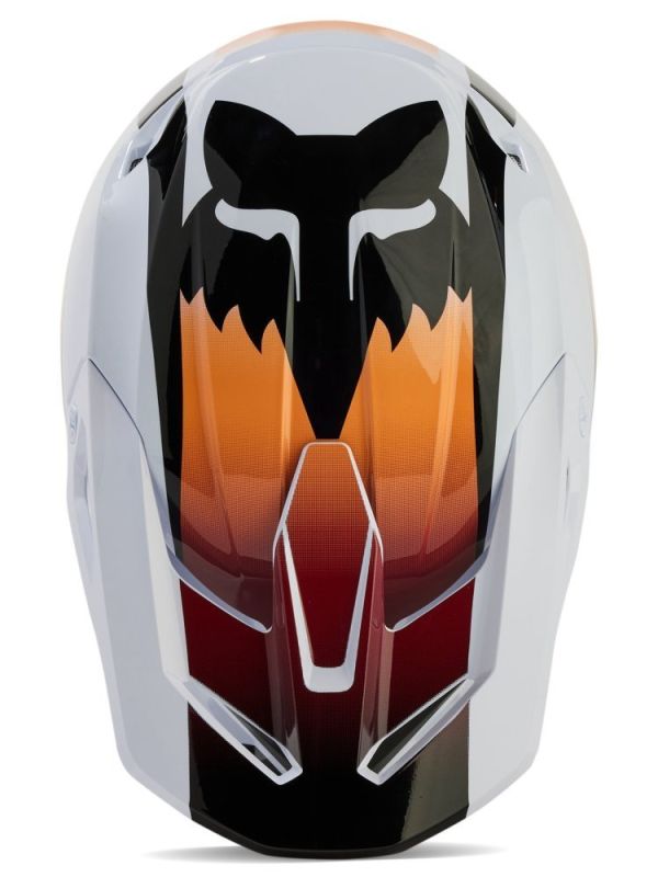 Шолом Fox V1 Flora Helmet White