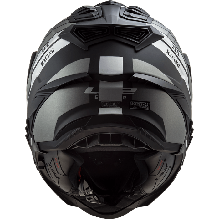 Мотошолом LS2 MX701 Explorer Atlantis Matt Titanium