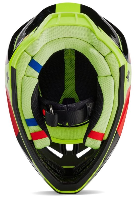 Мотошолом Fox V3 Revise Helmet Red