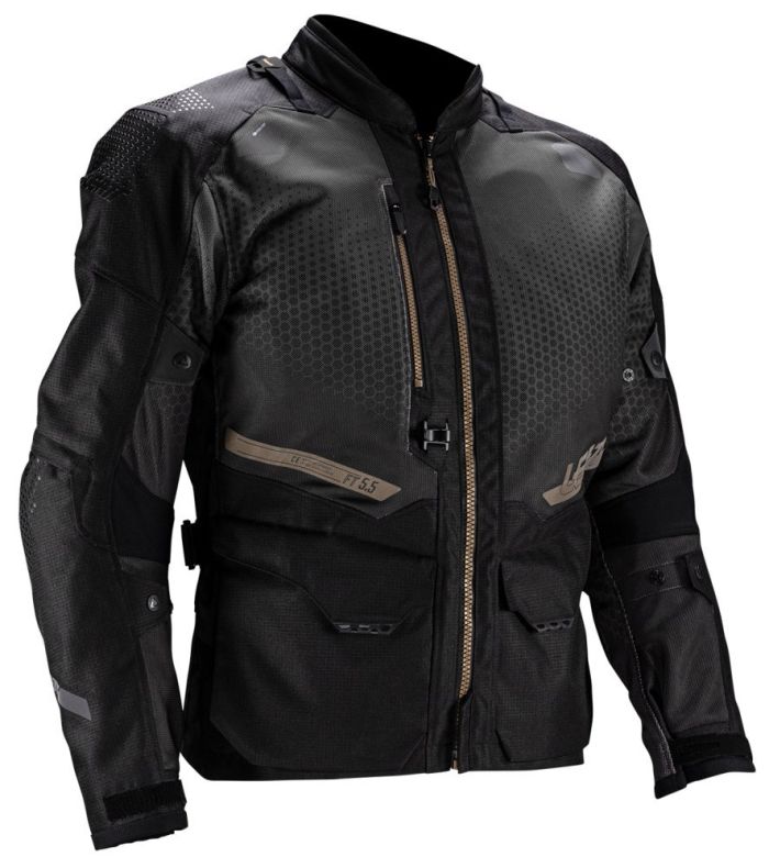 Куртка Leatt 5.5 Flowtour Adventure Jacket Stealth