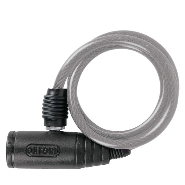 Трос протиугінний Oxford Bumper Cable Lock Clear 6mm x 600mm