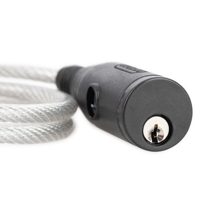 Трос протиугінний Oxford Bumper Cable Lock Clear 6mm x 600mm
