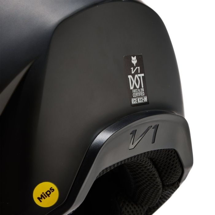 Шолом Fox Yth V1 Matte Helmet Black