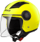 Мотошолом LS2 OF562 Airflow Matt Hi-Vis Yellow Long