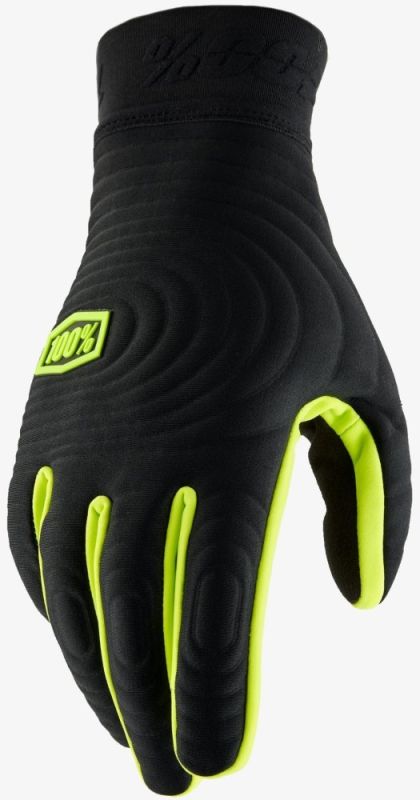 Зимові Перчатки 100% Brisker Xtreme Glove Fluo Yellow