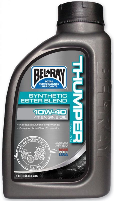 Масло Моторне Bel Ray Thumper Racing Synthetic Ester 1л