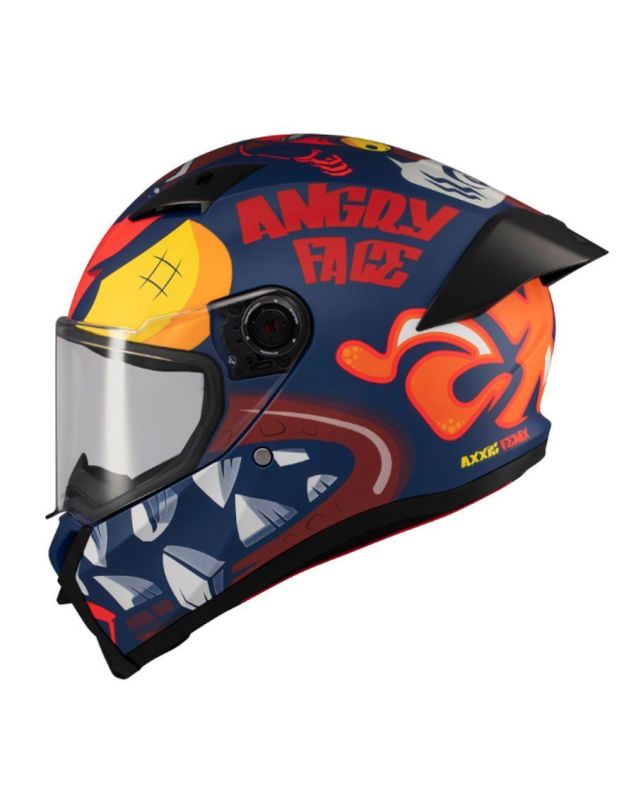 Мотошолом AXXIS FENIX ANGRY FACE C5 Matt