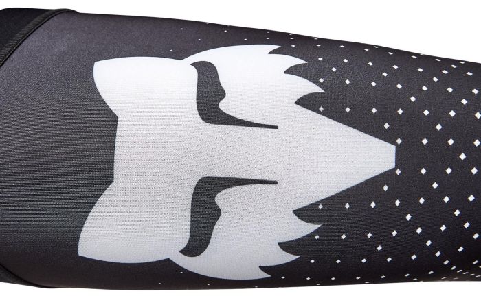 Шкарпетки Fox Flexair Knee Brace Sock - Fracture Black