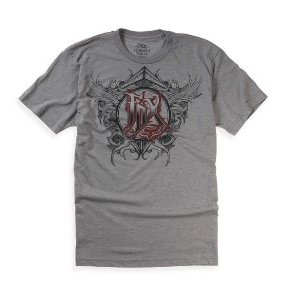 Футболка Fox Reaction Heathered Tee Grey