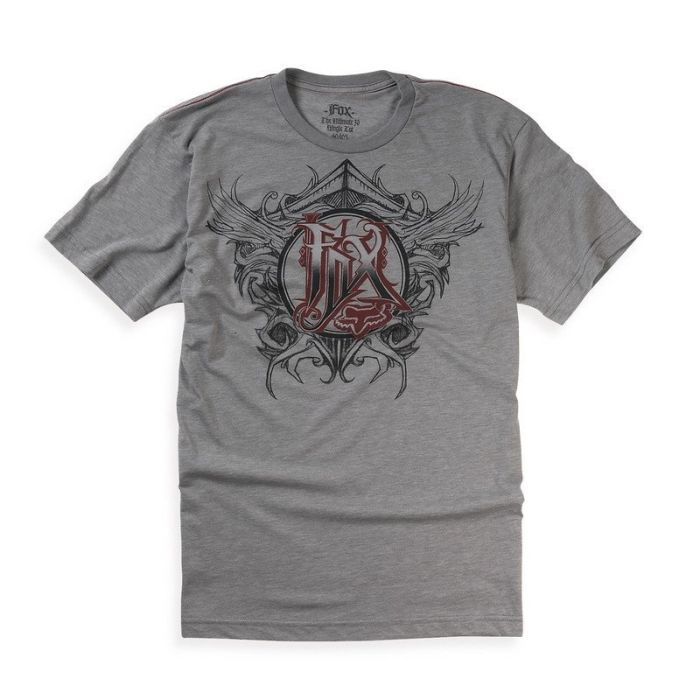 Футболка Fox Reaction Heathered Tee Grey