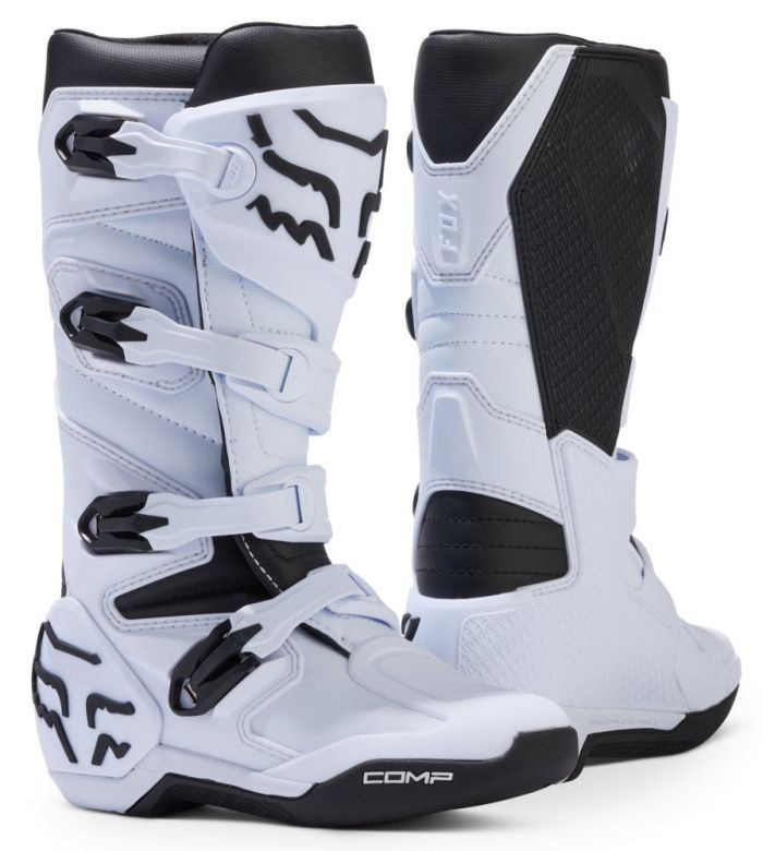 Мотоботи Fox Comp Youth Boot White