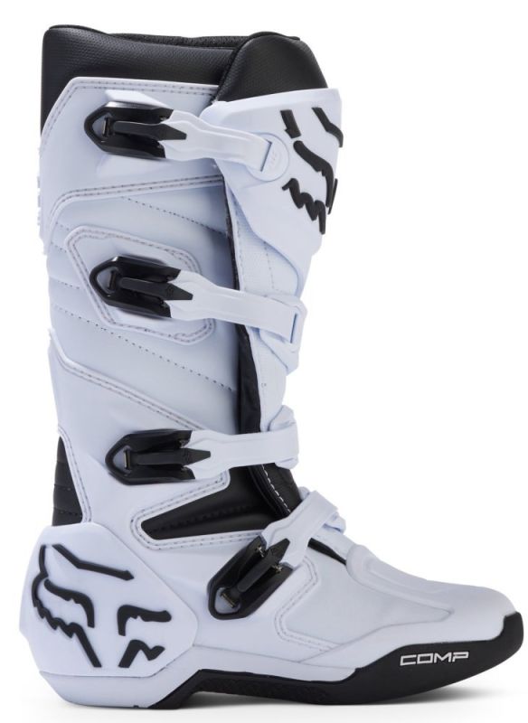 Мотоботи Fox Comp Youth Boot White