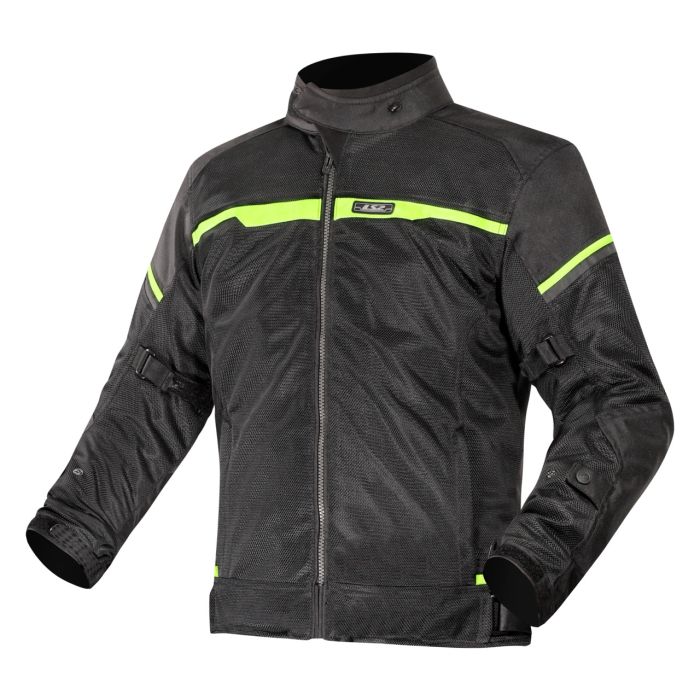 Куртка жіноча LS2 Riva Lady Jacket Black Neon Yellow