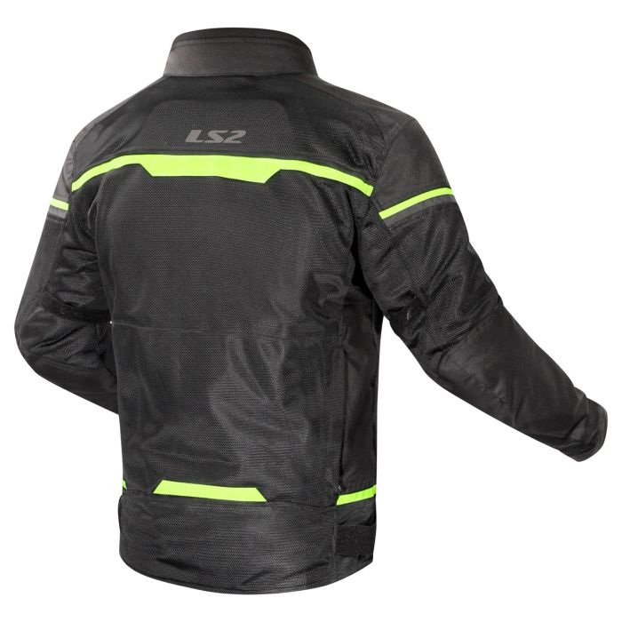 Куртка жіноча LS2 Riva Lady Jacket Black Neon Yellow
