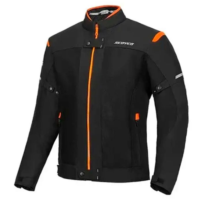 Мотокуртка SCOYCO JK158 Black-Orange