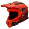 Мотошолом LS2 MX708 Fast 2 Duck Matt Hi-Vis Orange Red